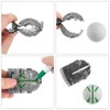 Golf Ball Markers,2PCS Golf Ball Liner Template and 4PCS Markers,Line