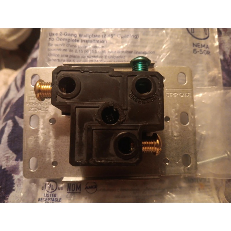 Leviton 50A Flush Mount Power Outlet