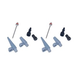 ZEFAL Pack of 2 Inflator Kit - Bicycle Valve Adapter - Set with Valve Adapter for Bicycle Valves Schrader and Presta - Air Pump Adapter - Set of Inflation Adapters