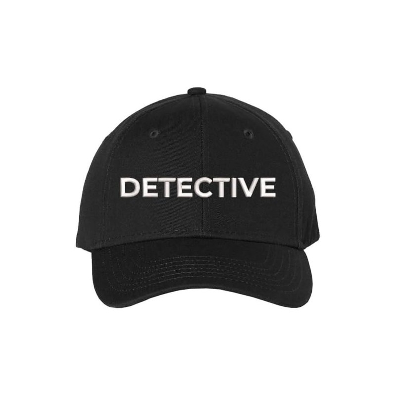Army Universe Detective Embroidered Text Baseball Cap | Investigator Agent