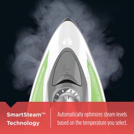 Black & Decker ICR06X Xpress Steam Cord Reel Iron, Grey/Green