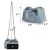 Joryin Trendy Dumpling - Bolso cruzado para mujer, bolso de