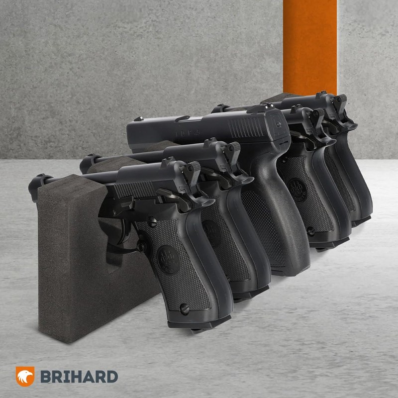 Brihard 5-Guns Magnetic Foam Holder