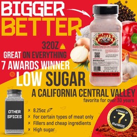 Pappy's Louisiana Hot Spice - Bold Seasoning for Jambalaya, Gumbo, Cajun Shrimp, Blackened Chicken, and Spicy BBQ | Perfect for Grilling, Frying, and Creole Dishes