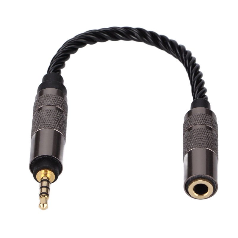 2.5mm Male to 3.5mm Female Stereo Audio Jack Adapter Headset
