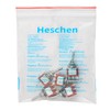 Heschen Mini Toggle Switch, MTS-223, (ON)-Off-(ON) Momentary Type, DPDT, 6