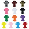 39PCS Gothic Cross Iron On Patches, Embroidered Appliques