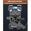 IASJKI Motorcycle Phone Mount for Peugeot V Clic 2007-2013, Ultra-Stable