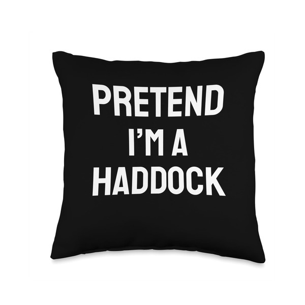Lazy Haddock Halloween Tees Pretend Costume Party Funny Halloween Haddock