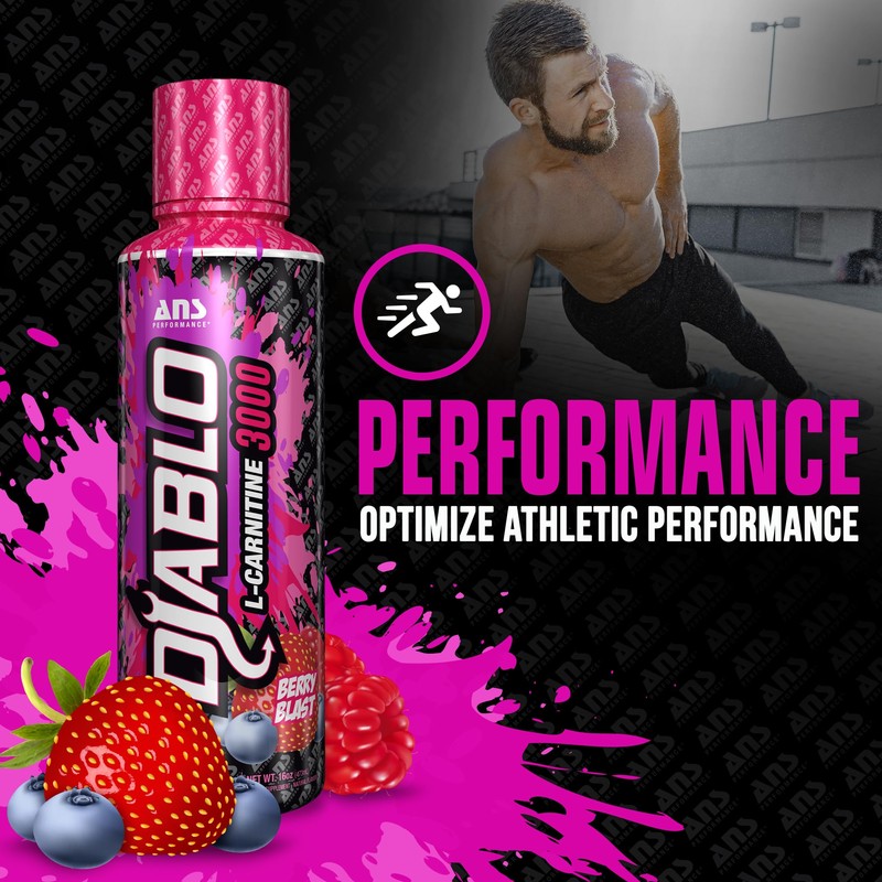 ANS Performance Diablo Carnitine 3000 (473 mL, 16 oz) -