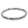 Terahertz Mineral Bracelet 6mm Star Cut Mens Womens Power Stone
