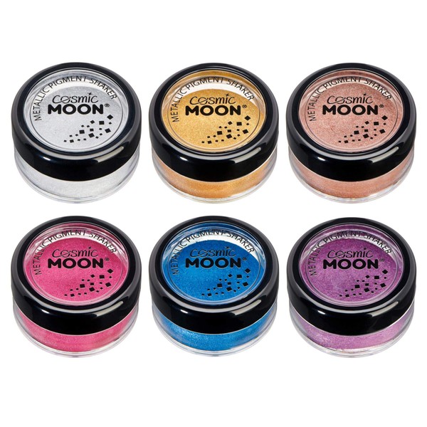 Cosmic Moon Metallic Pigment Shaker 5g Set of 6 Colours