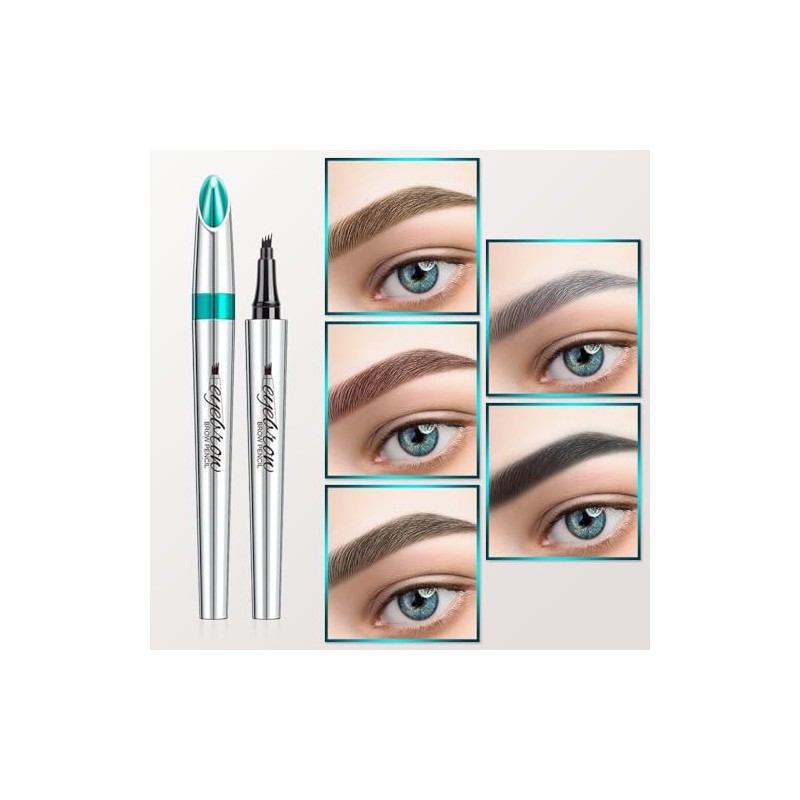 Lápiz de cejas mágico nuevo 2025, lápiz de cejas preciso