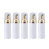 5 PCS Plastic Empty Foam Pump Dispenser Bottles Foaming Bottle