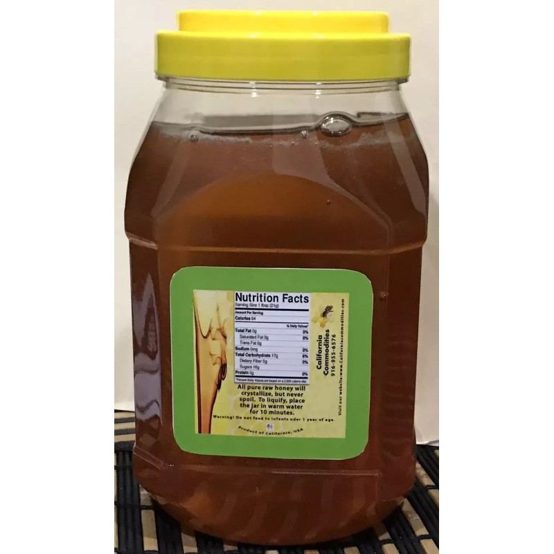 HONEY HEAVEN 6 LB (2.72 kg) CALIFORNIA ORANGE BLOSSOM HONEY-