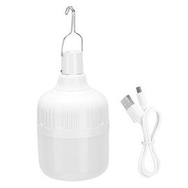 Outdoor LED 5000lm Camping Light USB Charging Portable Hook Hanging Lamp for Picnic Tent BBQ
