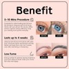 Libeauty Eyelash Dyeing, Eyelash Colour, Black, Eyebrow Colour, Easy to