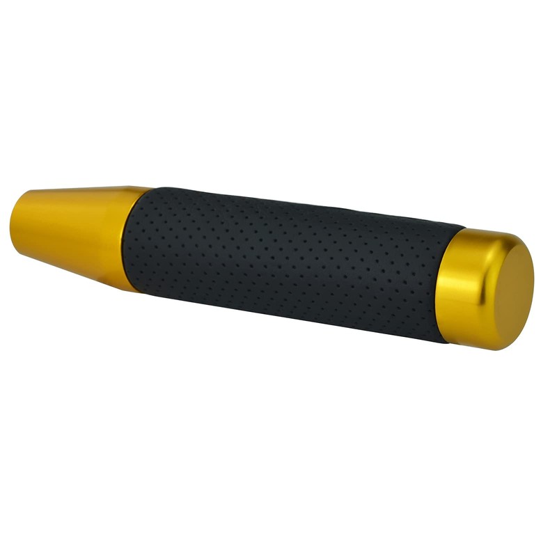 Lunsom 180mm Long Metal Shift Lever Gear Shift Knob PU