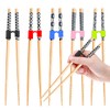 EAEDMY 5 Pairs Kid Adult Training Chopsticks Trainers for Beginners,