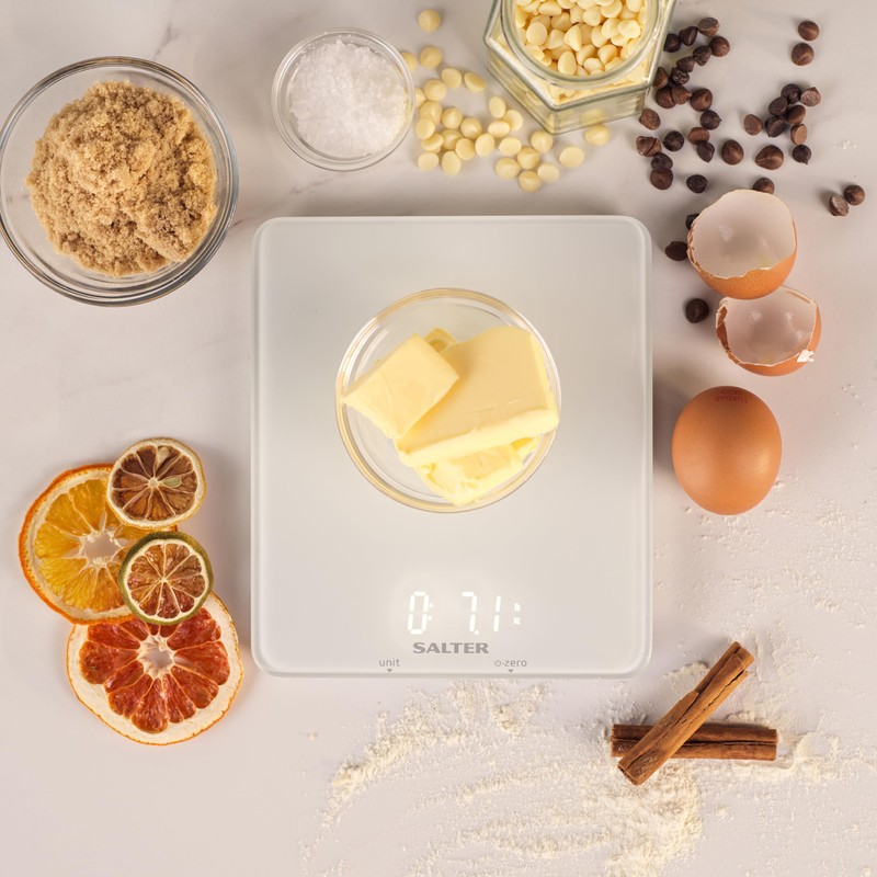 Salter 1180 WHDR Ghost Electronic Kitchen Scale- 5 KG Capacity