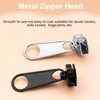 3#5#8#10# Zipper Repair Kit, 8 Pcs Zip Slider Replacement Zipper