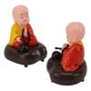 Little Monk Figurine USB Charging 6 Songs Music LED Nodding