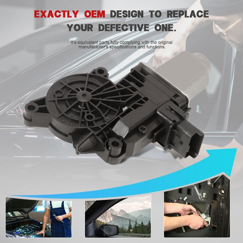 Taesayl Front Left Power Window Motor for Ioniq 2017-2022 82450-G2020