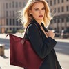 Large Tote Bag for Women - Lightweight Foldable Shoulder Bag