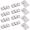 Flush Concealed Mount Bracket, Interlocking Photo Frame Hook, Heavy Duty