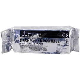 Thermal paper roll, 110mm x 20m Mitsubishi Thermopapier (KP65HM-CE)