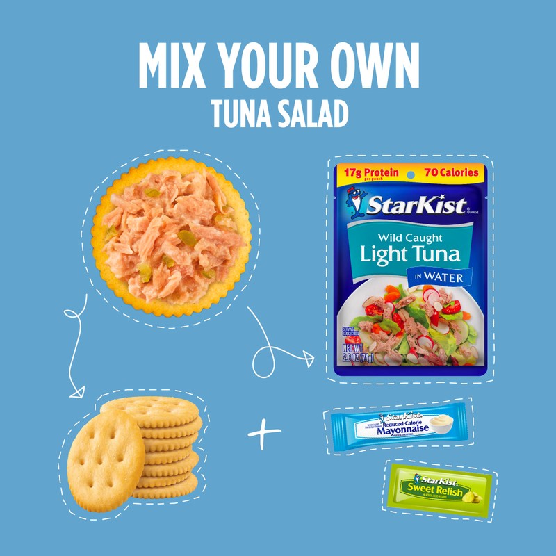 StarKist Lunch-To-Go Mix Your Own Tuna Salad, Chunk Light Tuna