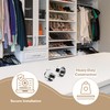 B&B Hardware Extra Pair Round Closet Rod End Support-Wardrobe Bracket