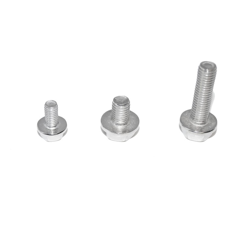 Hexagon head screws with flange M12 x 25 4 pieces