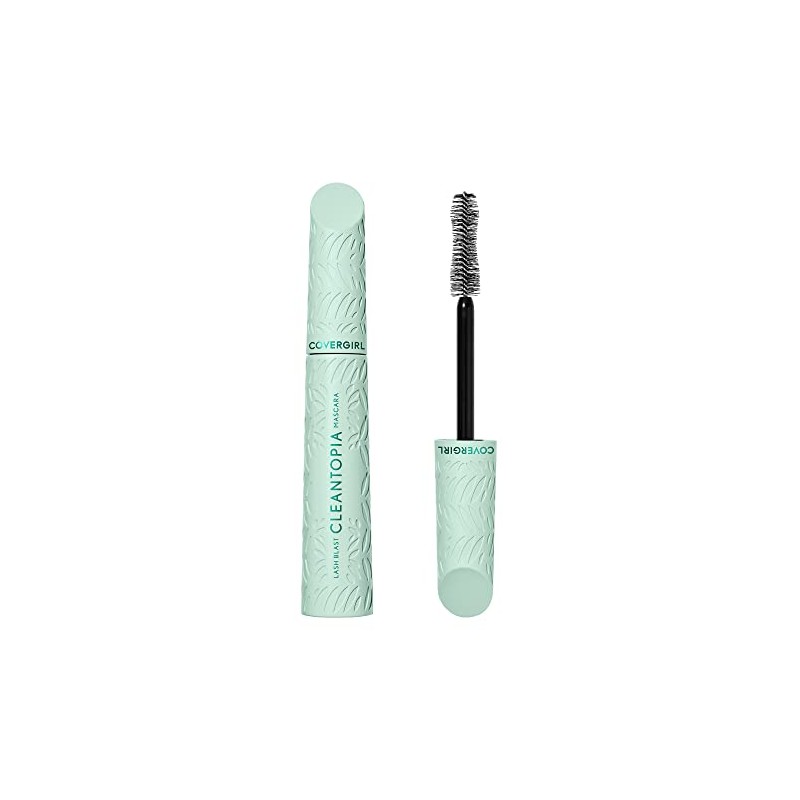 Covergirl Lash Blast Cleantopia Mascara, Volumizing, Smudge-Proof, Vegan Formula, Brown
