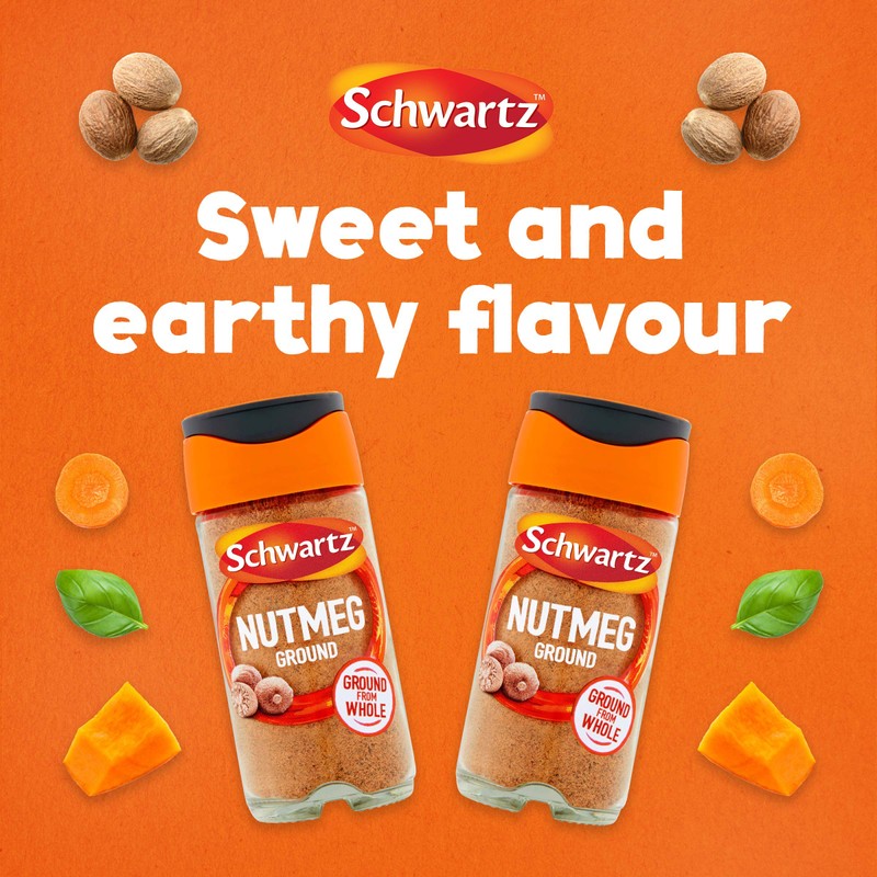 Schwartz Ground Nutmeg 32 G | Jar | Pack of