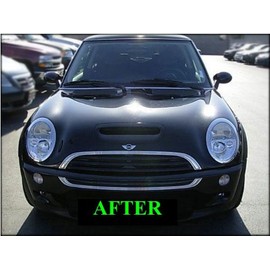 312 Motoring fits 2003-2009 Mini Cooper/Mini Cooper S Grille Grill KIT 2004 2005 2006 2007 2008 03 04 05 06 07 08 09 Sport Clubman