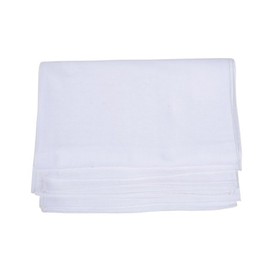 Plain gauze cotton long plain double layer towel 1 piece towel Towel 3ea