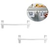 MOROBOR Over Door Towel Rail Holder,2pcs Cabinet Door Towel Rack,