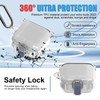 [Secure Lock] Clear Case Compatible with Echo Buds 2023 Case
