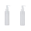 Naisfei 2 Pcs Empty Plastic Pump Bottles Dispenser,150 ml Pump
