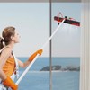 30.18FT Water Fed Pole Kit Adjustable Solar Panel Cleaning Brush,