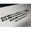 EmblemsPlus 2019-2024 GMC Sierra DENALI HD Emblem Overlay Decal Letters