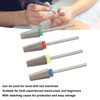 4pcs Nail Drill Bits Set Quick Remove Acrylic Professional Tungsten