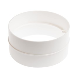 Steinberg14 Connector Without Backflow Ø 125mm / 5 Inch Valve, Connector for Ventilation Pipe Made of PVC