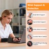Beugo 2 Pack Wrist Support Sleeve, Copper Wrist Supports, M