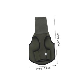 Sosoport Pet Anxiety Jacket with Hoodie Soft Dog Ears Cover for Thunderstorm Relief Calming Vest for Dogs of Sizes Vet Visit Comfort Stylish Dog Clothing