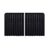 Universal Magnetic Track car Sunshade (Back Row Black 2 PCS)