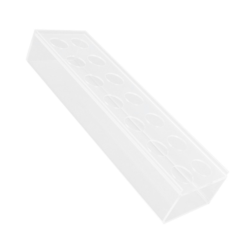 Clear Acrylic Vase Rectangular Elegant Centerpiece Flower Vase for Home