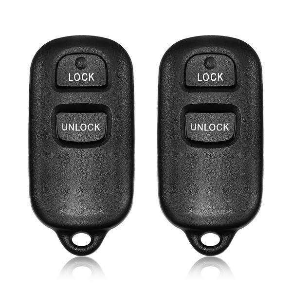2 Keylessbest Replacement for 1998 - 2008 Toyota Camry Solara