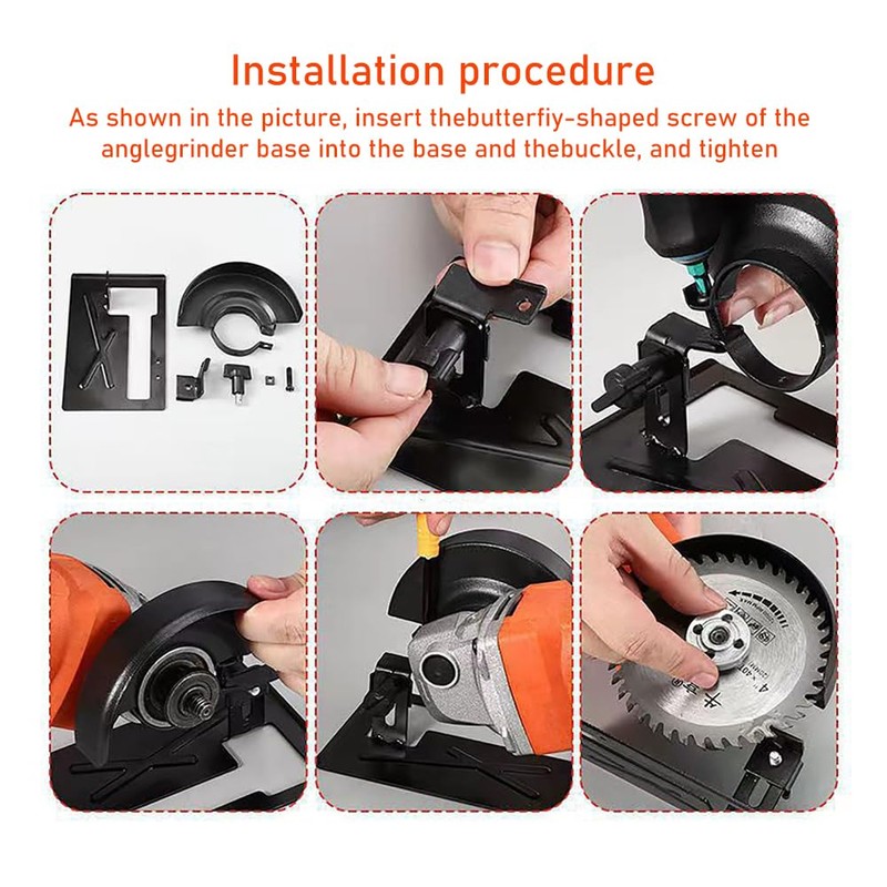 ZORZA 1Pcs Special Cutting Bracket Protective Cover for Angle Grinder
